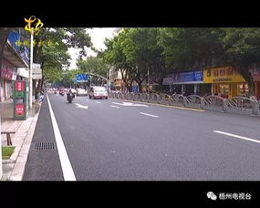 城市道路更 高大上 了 交通更有秩序了 基礎(chǔ)設施不斷完善,梧州市民更幸福了