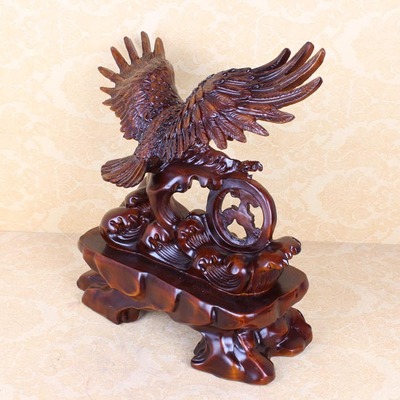 匠心鑄就雄鷹魂，鎮宅納福展宏圖——探秘新款樹脂鷹大展宏圖工藝品